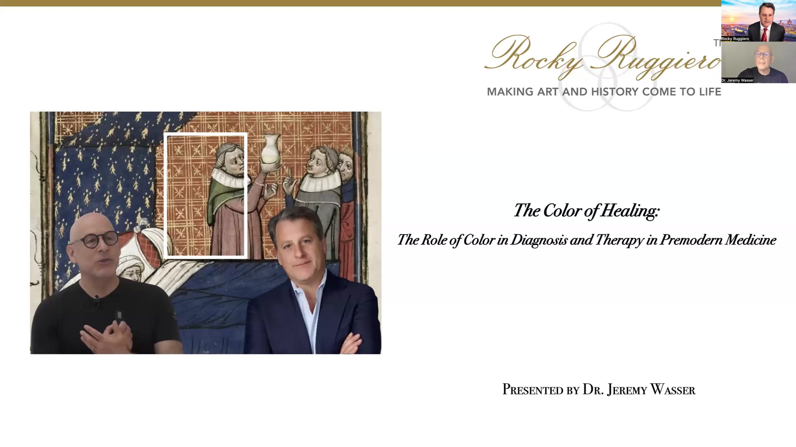 The Color of Healing: The Role of Color in Diagnosis and Therapy in Premodern...