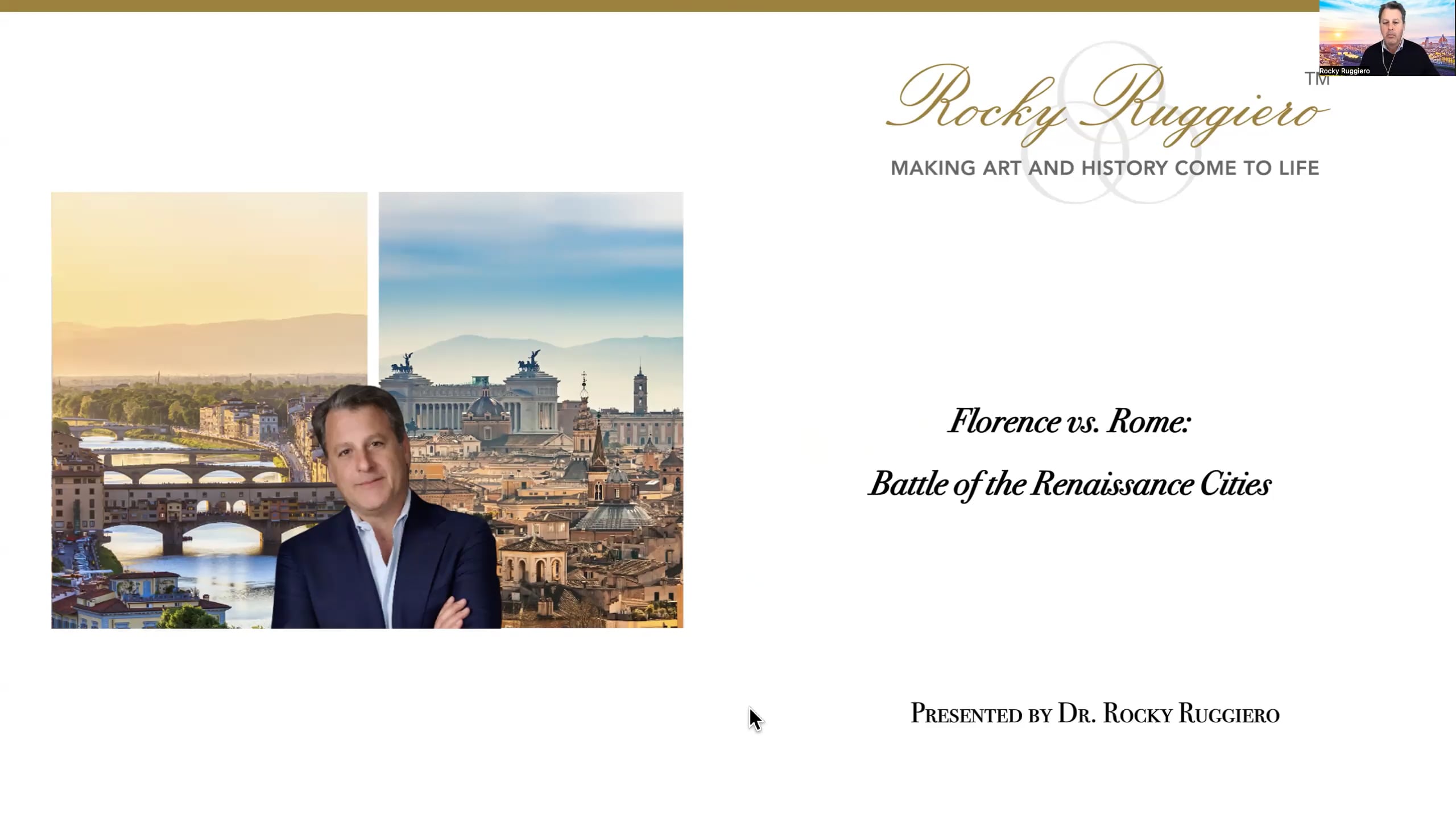 Florence vs. Rome - Battle of the Renaissance Cities