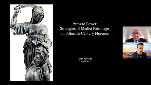 Paths to Power: Strategies of Medici ...