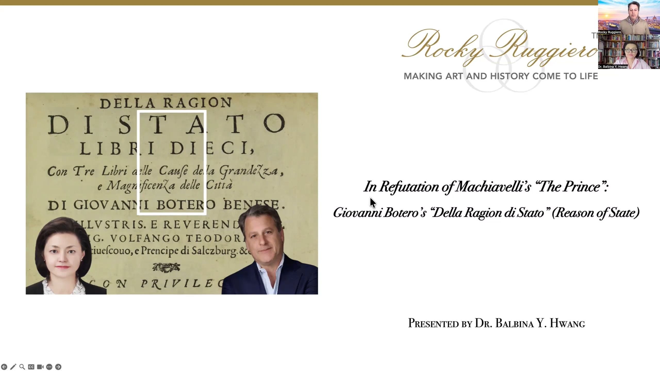 In Refutation of Machiavelli's "The Prince": Giovanni Botero's "Della Ragion...