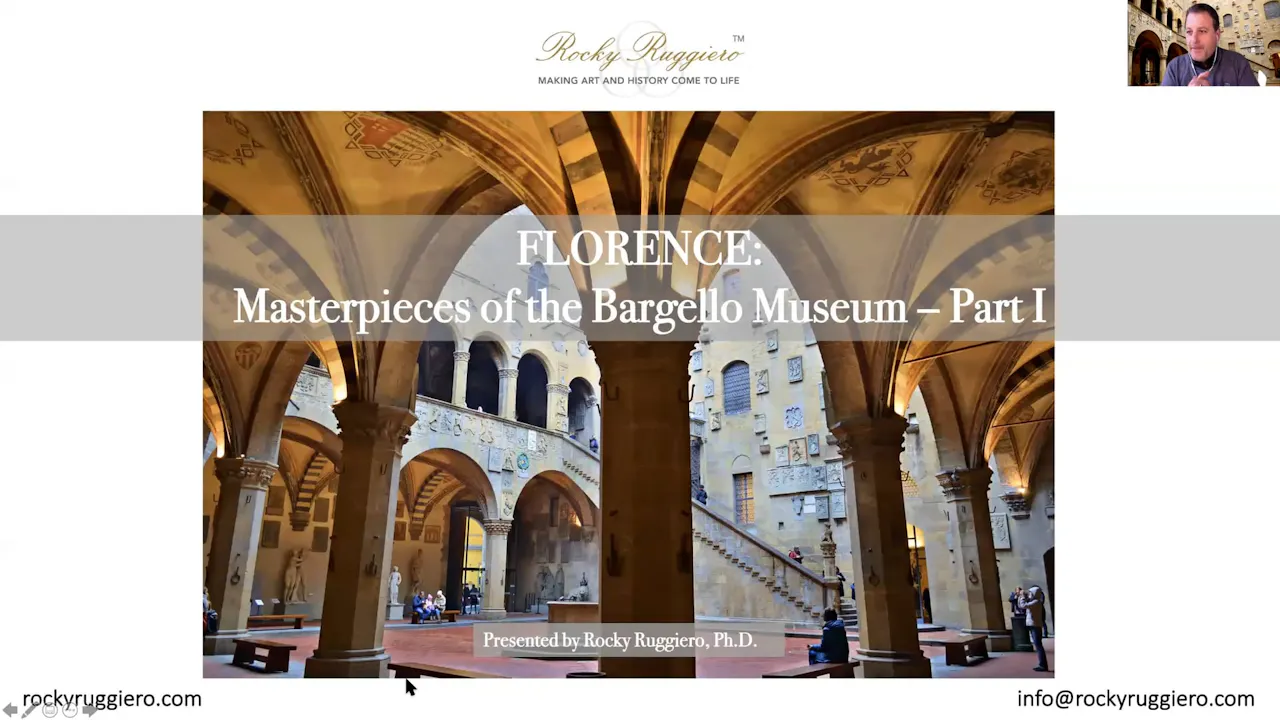Florence: Masterpieces of the Bargello Museum - Part I - Rocky Ruggiero™