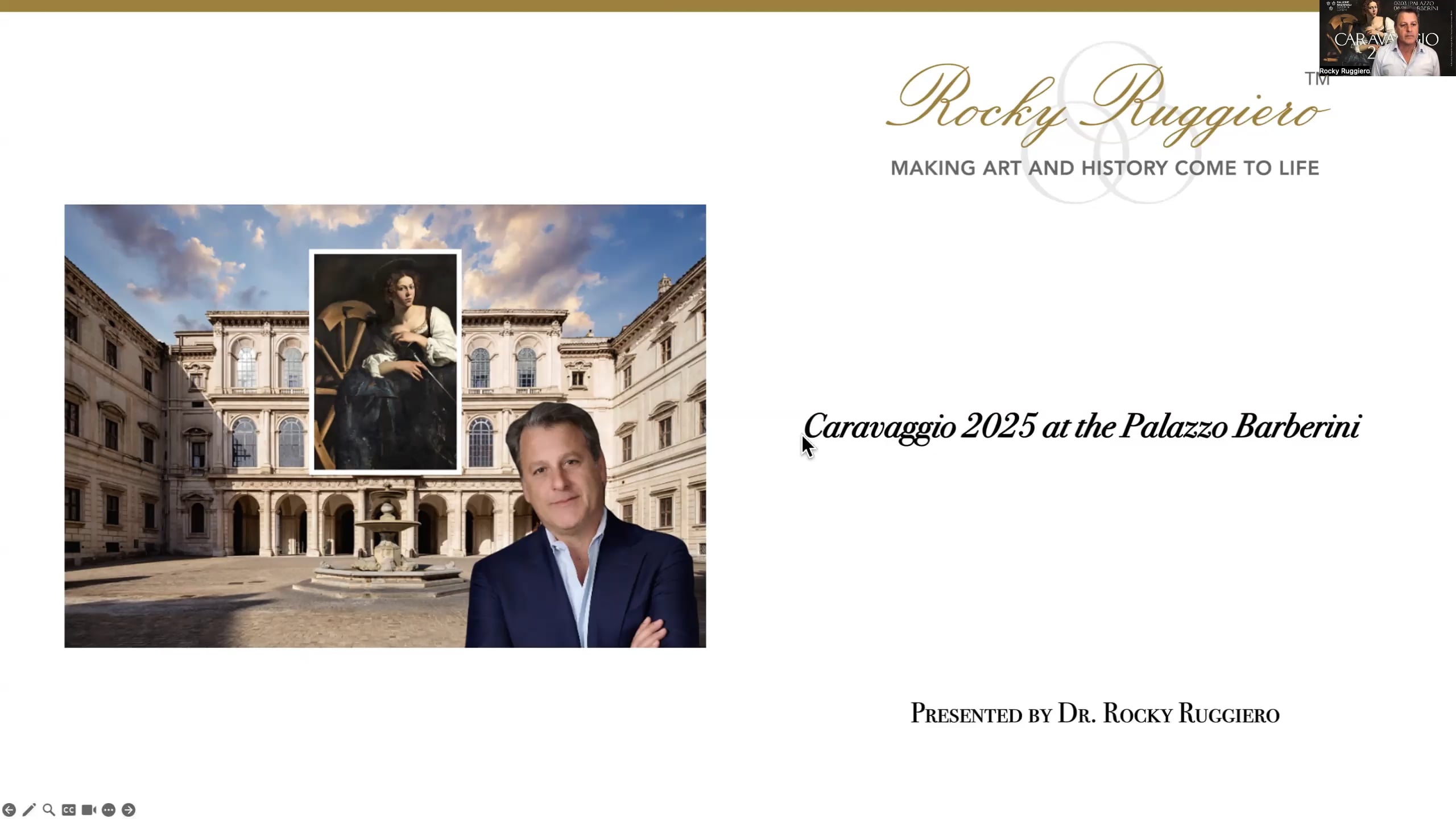 Caravaggio 2025 at the Palazzo Barberini