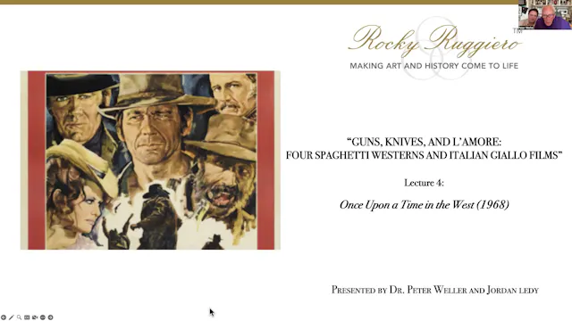 Lecture 4 "Once Upon a Time in the West"
