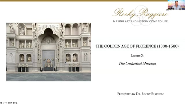 LECTURE 3 "The Cathedral Museum"