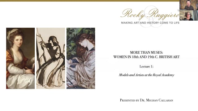 LECTURE 1 "Models and Artists at the Royal Academy"