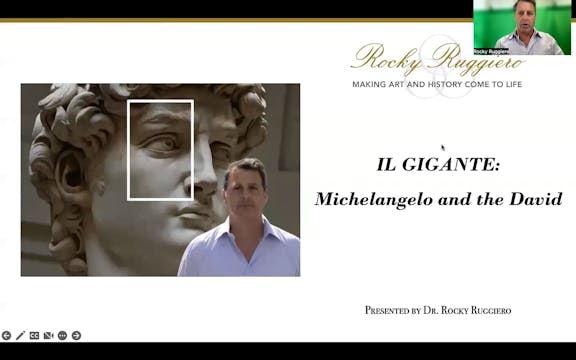 Il Gigante: Michelangelo and the David