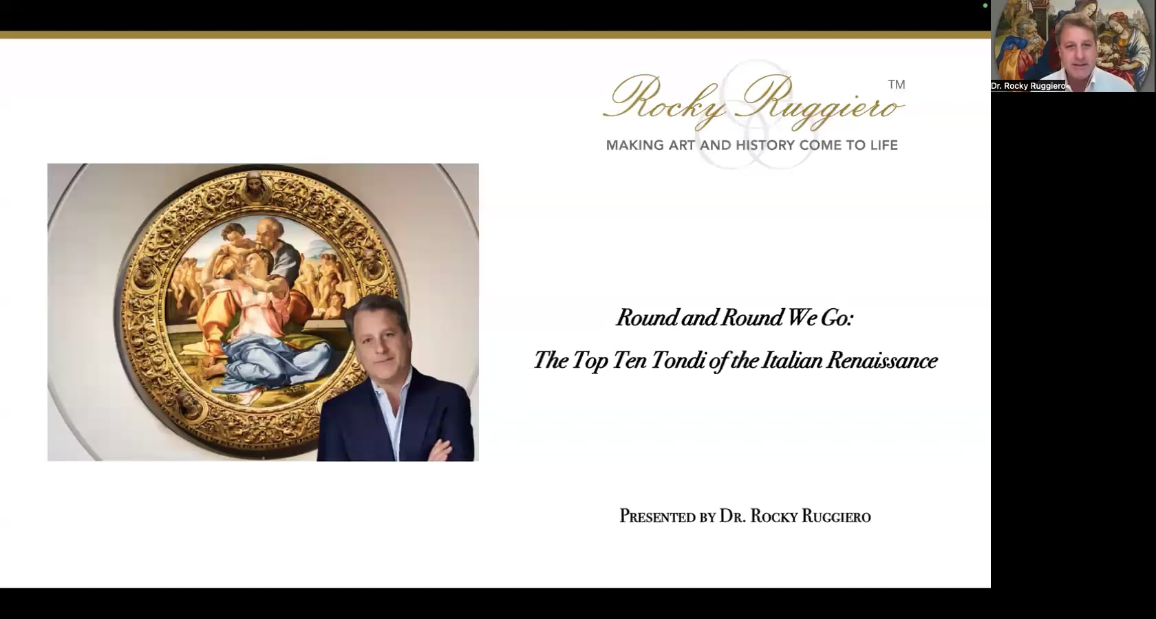 Round and Round We Go: The Top Ten Tondi of the Italian Renaissance