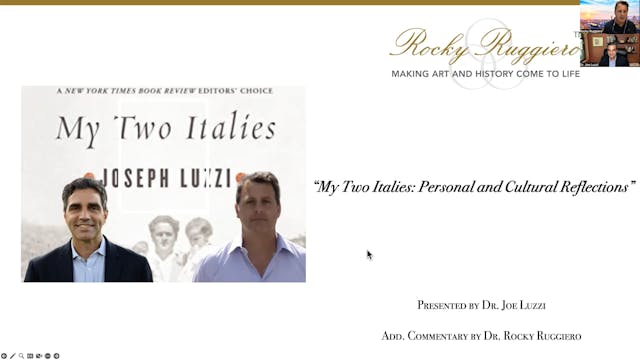 "My Two Italies: Personal and Cultura...