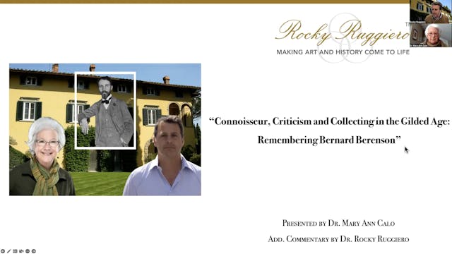 Connoisseurship,Criticism&Collecting ...