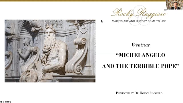 Michelangelo and the Terrible Pope