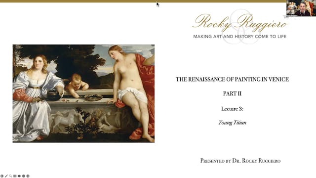 LECTURE 3 "Young Titian"