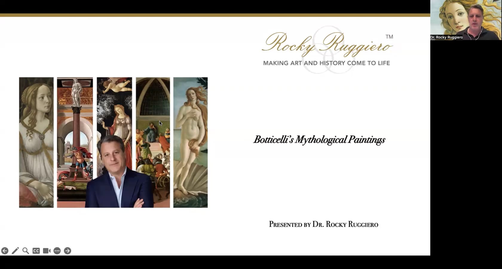 Botticelli's Mythological Paintings