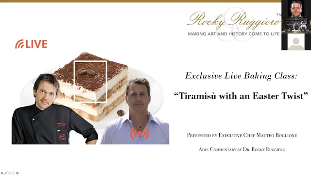 LESSON 7 "Tiramisù with an Easter Twist"