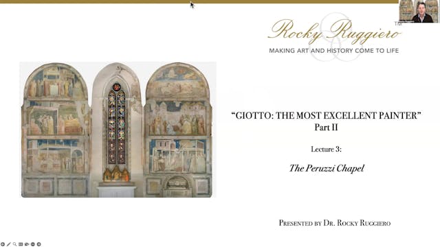 LECTURE 4 "The Peruzzi Chapel"