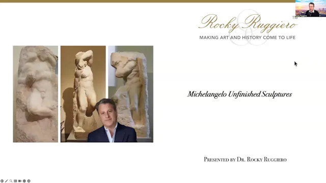 Michelangelo's Unfinished Sculptures