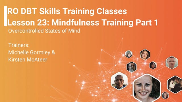 Lesson 23 Mindfulness Training Part 1