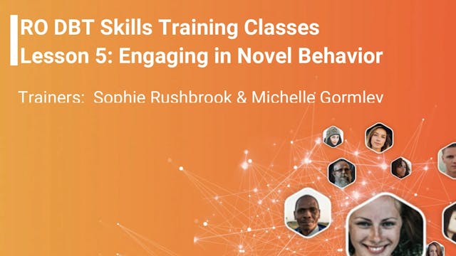 Lesson 05 - Engaging in Novel Behavior