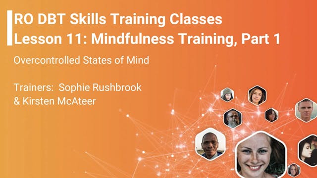 Lesson 11 - Mindfulness Training Part 1