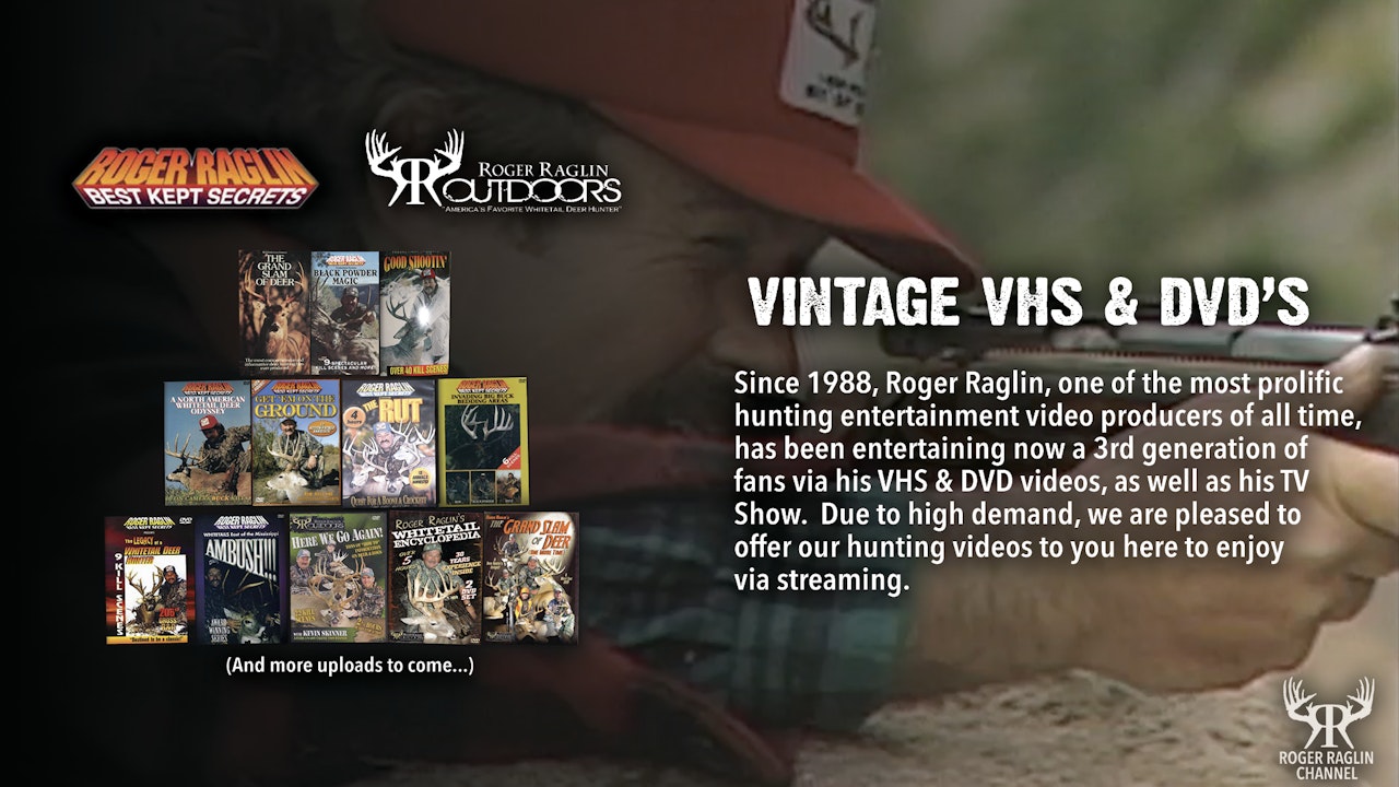Vintage Roger VHS & DVD's