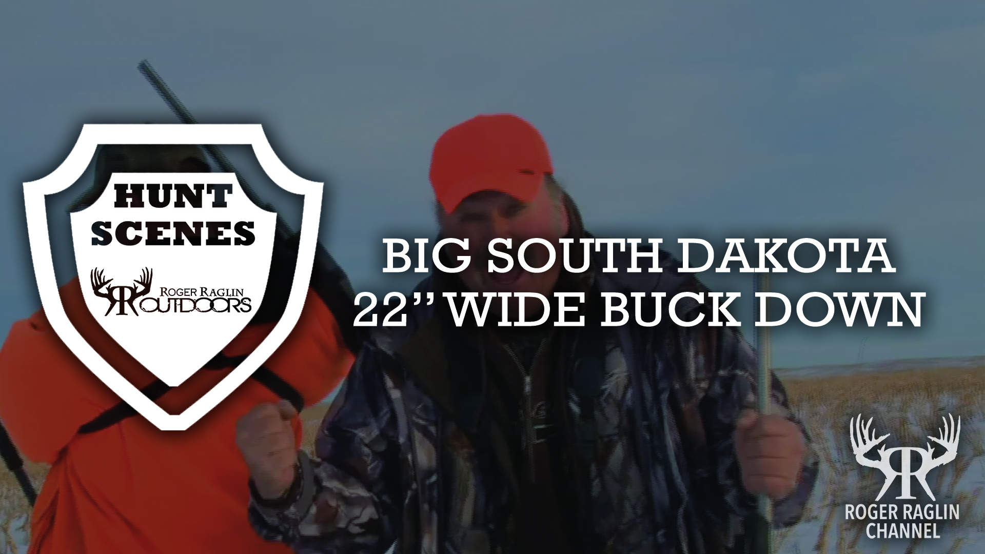 Big South Dakota 22" Wide Buck Down • Hunt Scenes