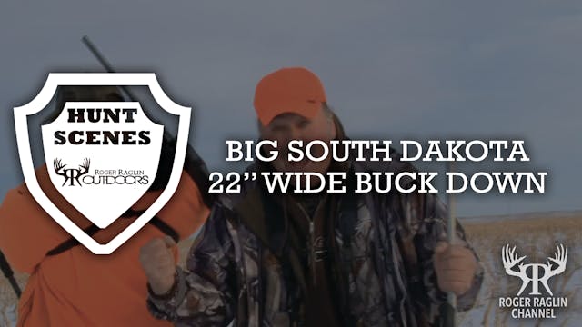 Big South Dakota 22" Wide Buck Down •...