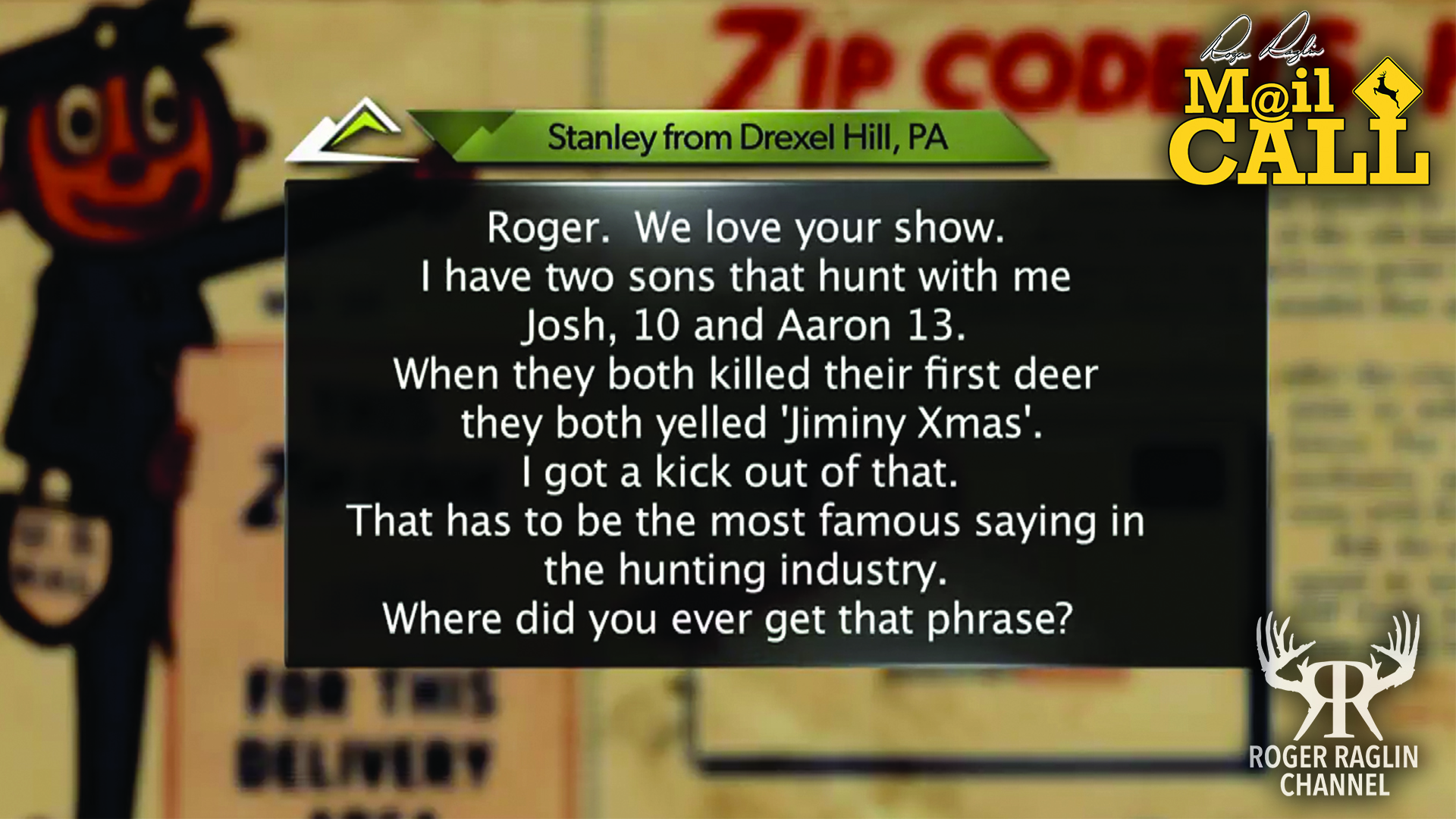 Where did Jiminy Christmas come from? • Mail Call