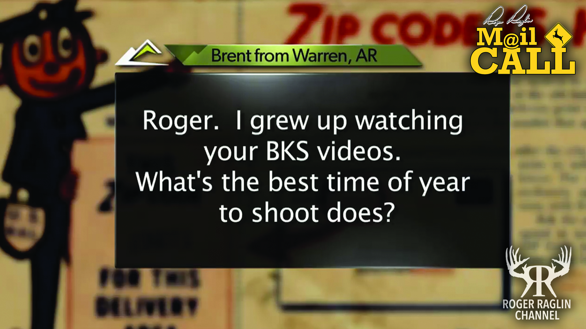 What's the best time of year to shoot does? • Mail Call