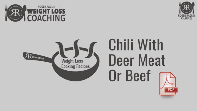 2022 Recipes Chili With Deer Meat or Beef.pdf