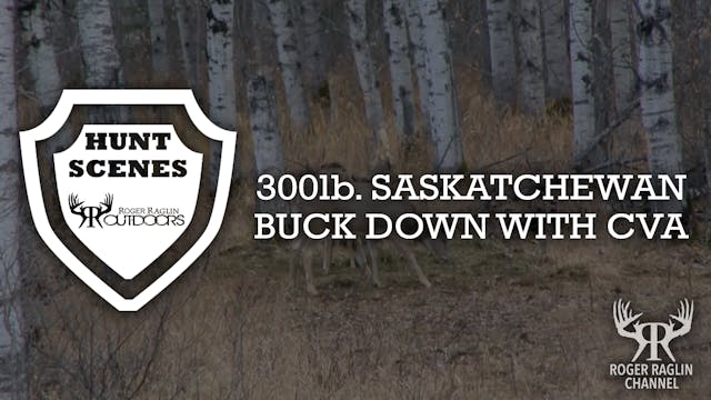 300lb. Saskatchewan Buck With CVA • H...