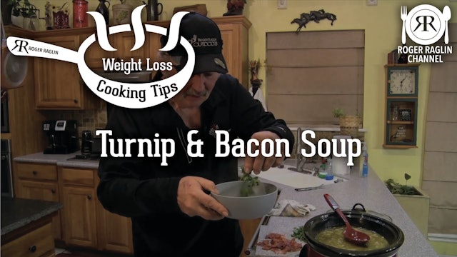 Turnip and Bacon Soup • Weight Loss Cooking Tips
