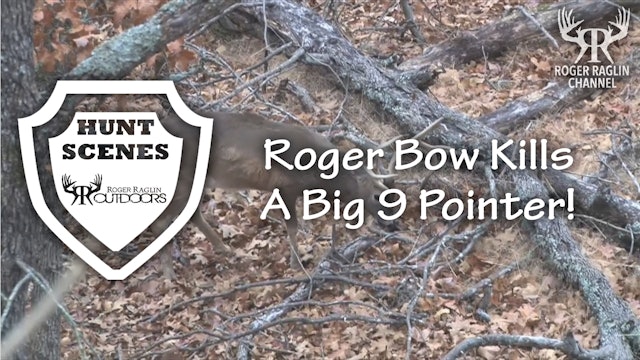 Roger Bow Kills a Big 9 Pointer in 2011 • Hunt Scenes