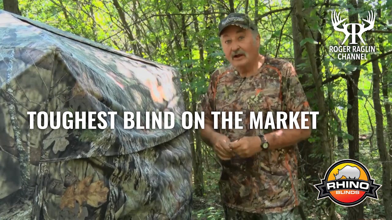Toughest Ground Blind On The Market • Rhino Blinds Roger Raglin