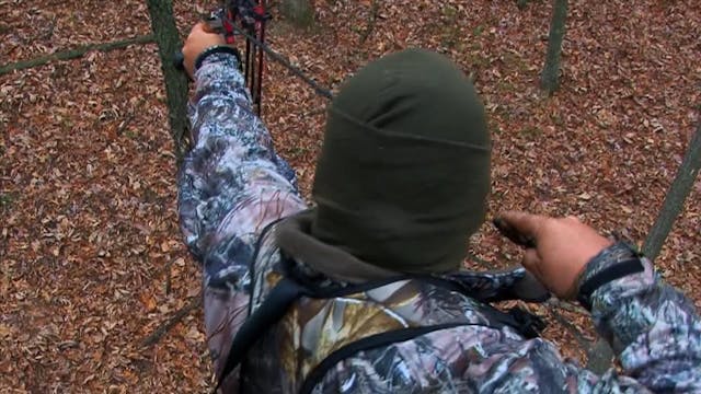 Quick Bow Shot on Big Iowa Buck*