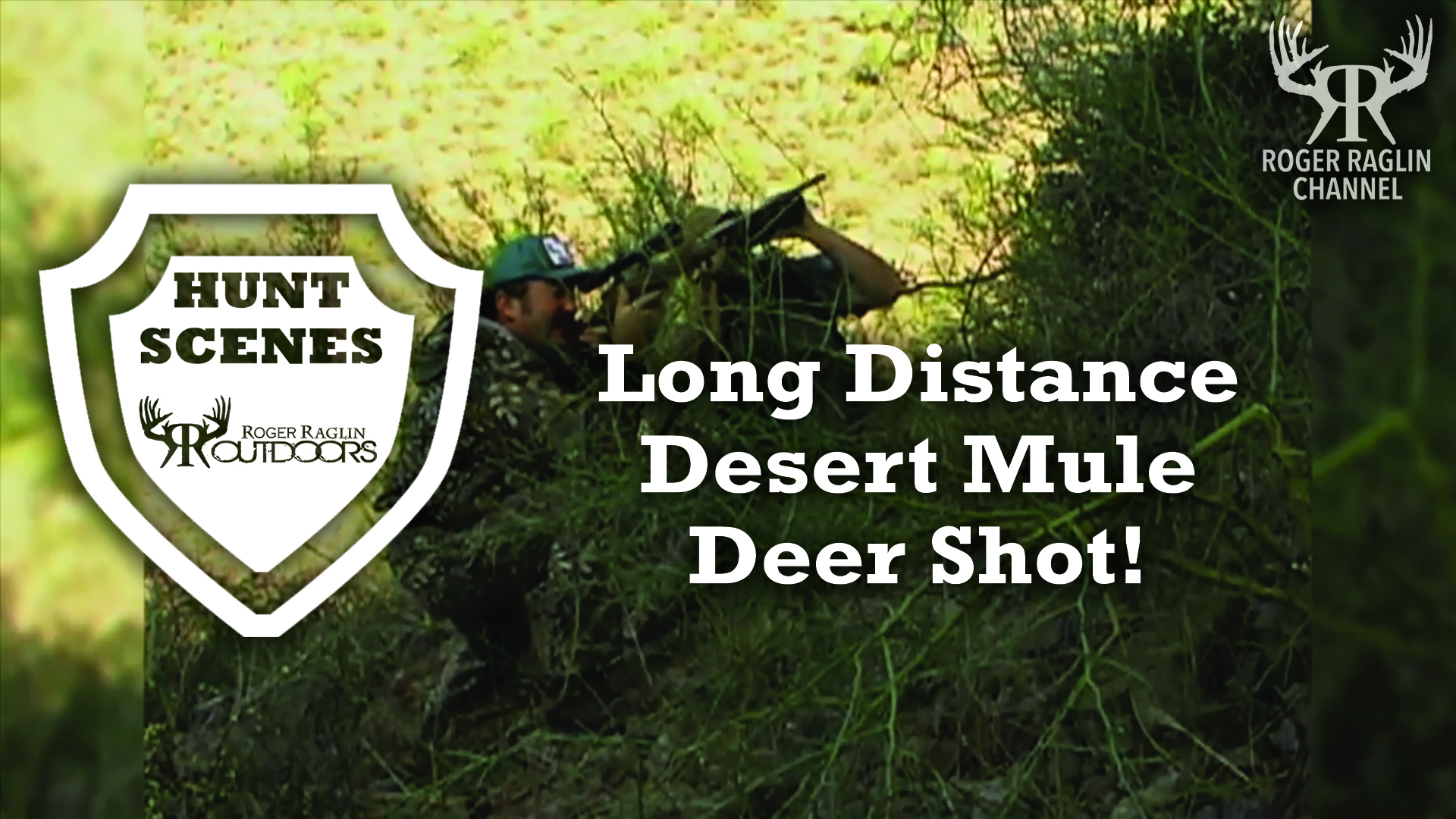 Roger's Long Distance Desert Mule Deer Shot • Hunt Scenes