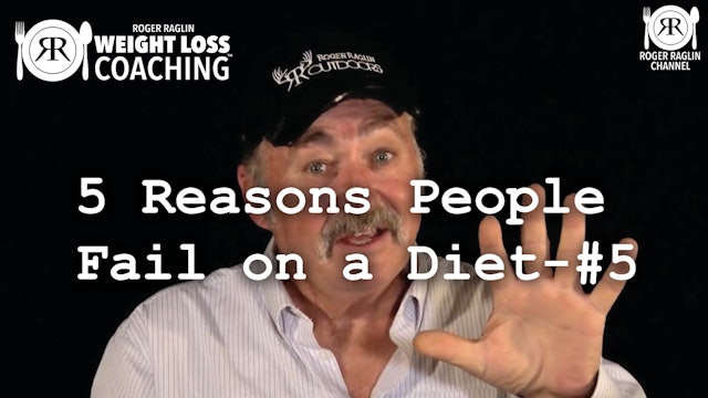 1F. 5 Reasons People Fail on a Diet Plan - #5 • Weight Loss Coaching