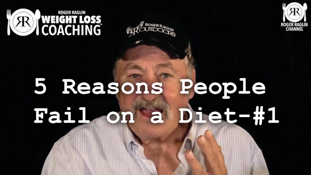1B. 5 Reasons People Fail on a Diet - #1 • Weight Loss Coaching