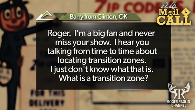 What is a transition zone? • Mail Call