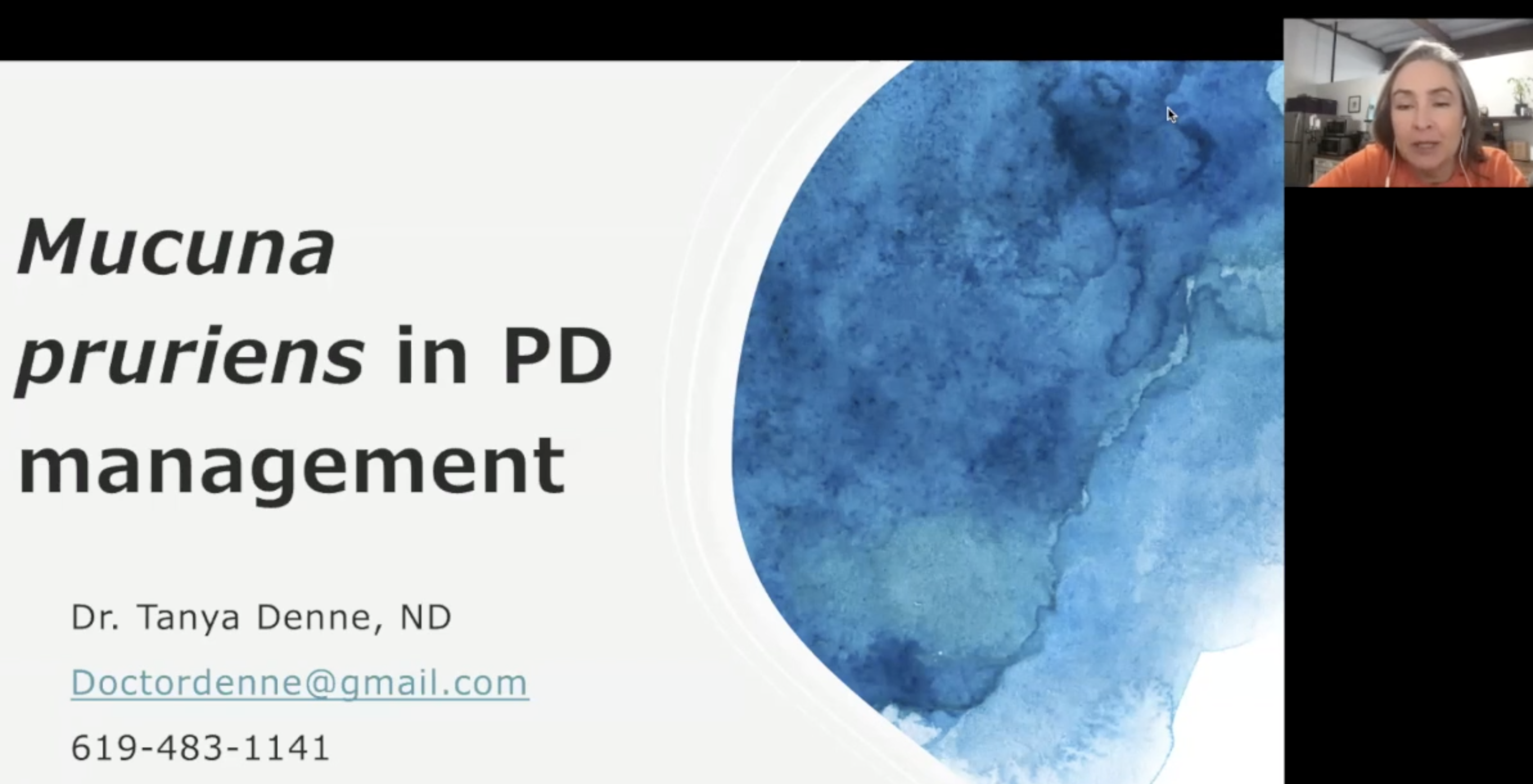 January 2025 Educational Lecture ~ Mucuna Pruriens with Dr. Tanya Denne