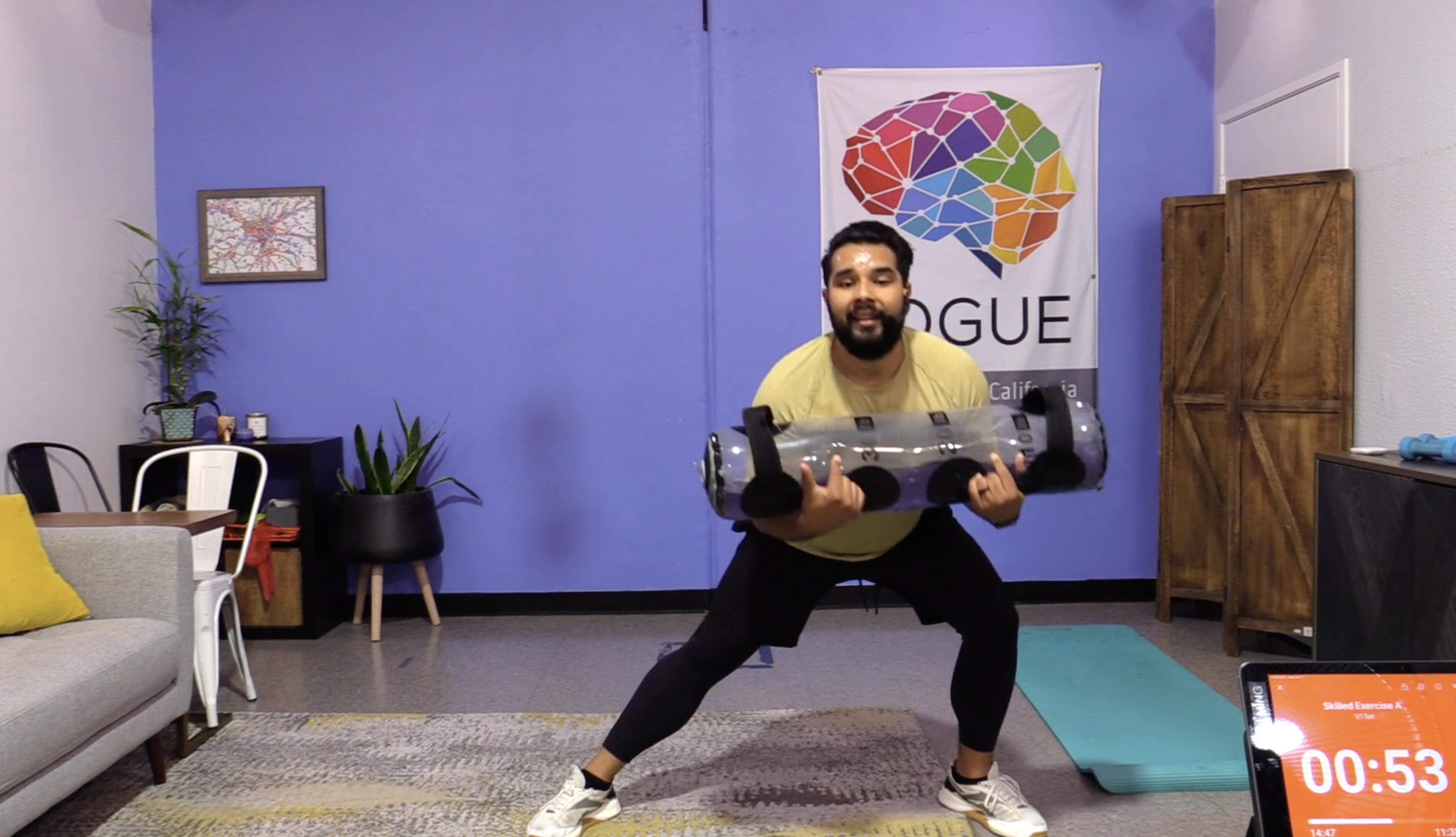 6-7-23 HIIT with Small Equipment ~ Mobility Week with Al ~ 20 lbs in Tidal Tank!