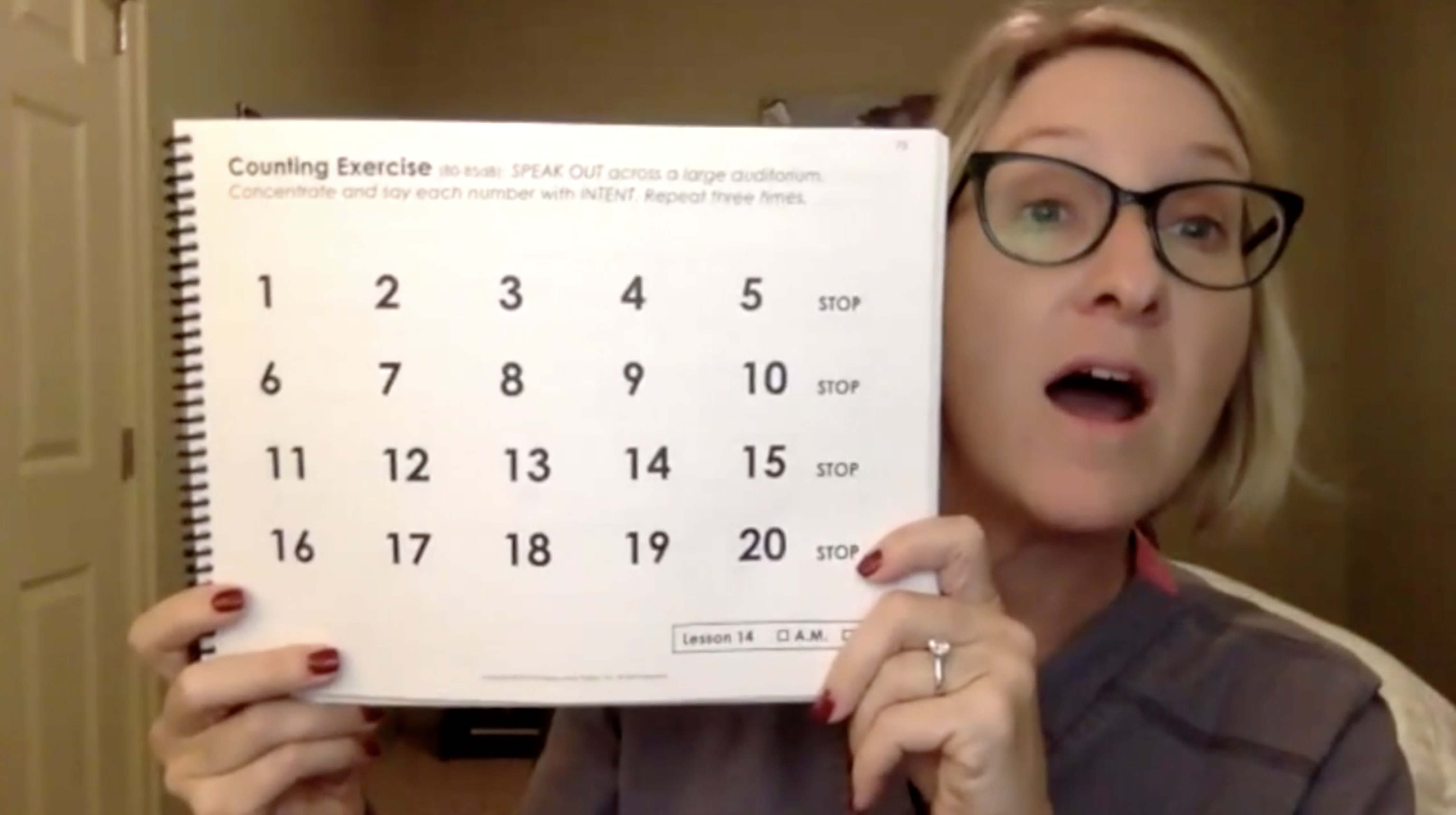 11-19-24 Speech ~ Voice ~ Breathing ~ Swallowing Exercise Class!