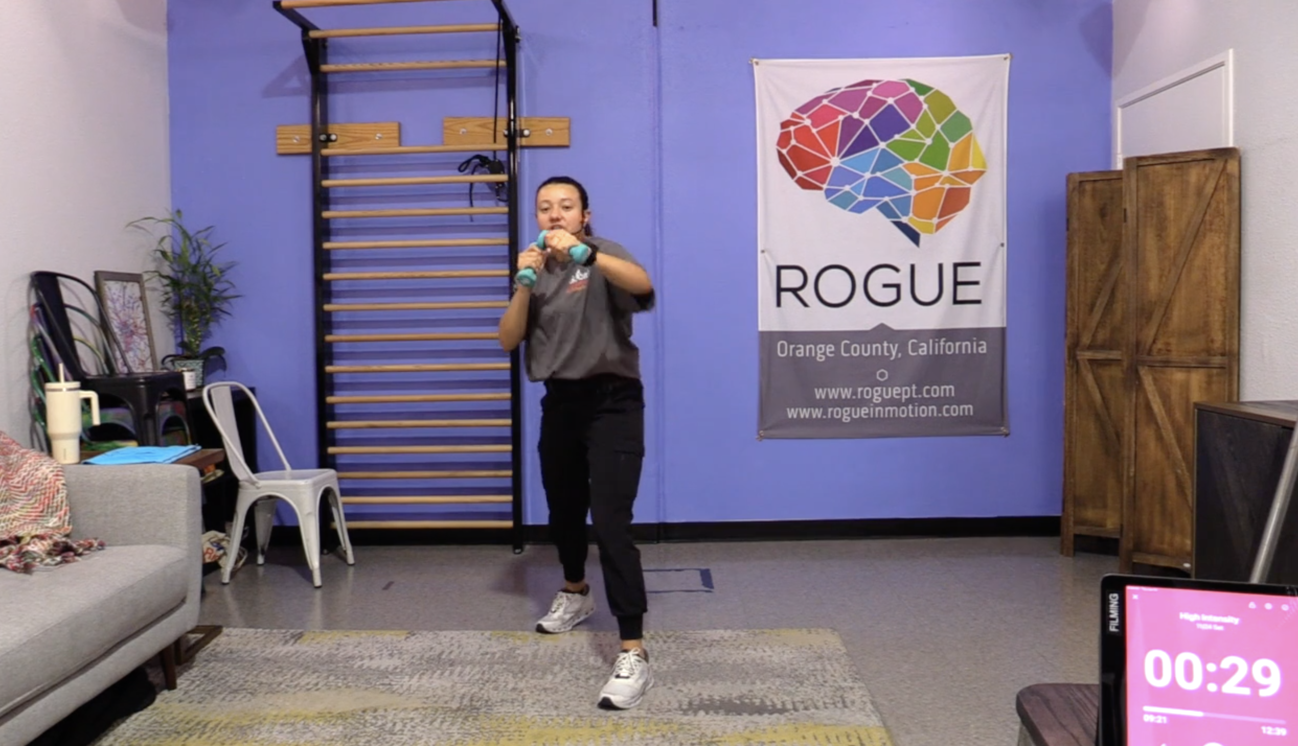 6-13-24 Boxing ~ Thursday ~ Balance + Posture Week with Madi!