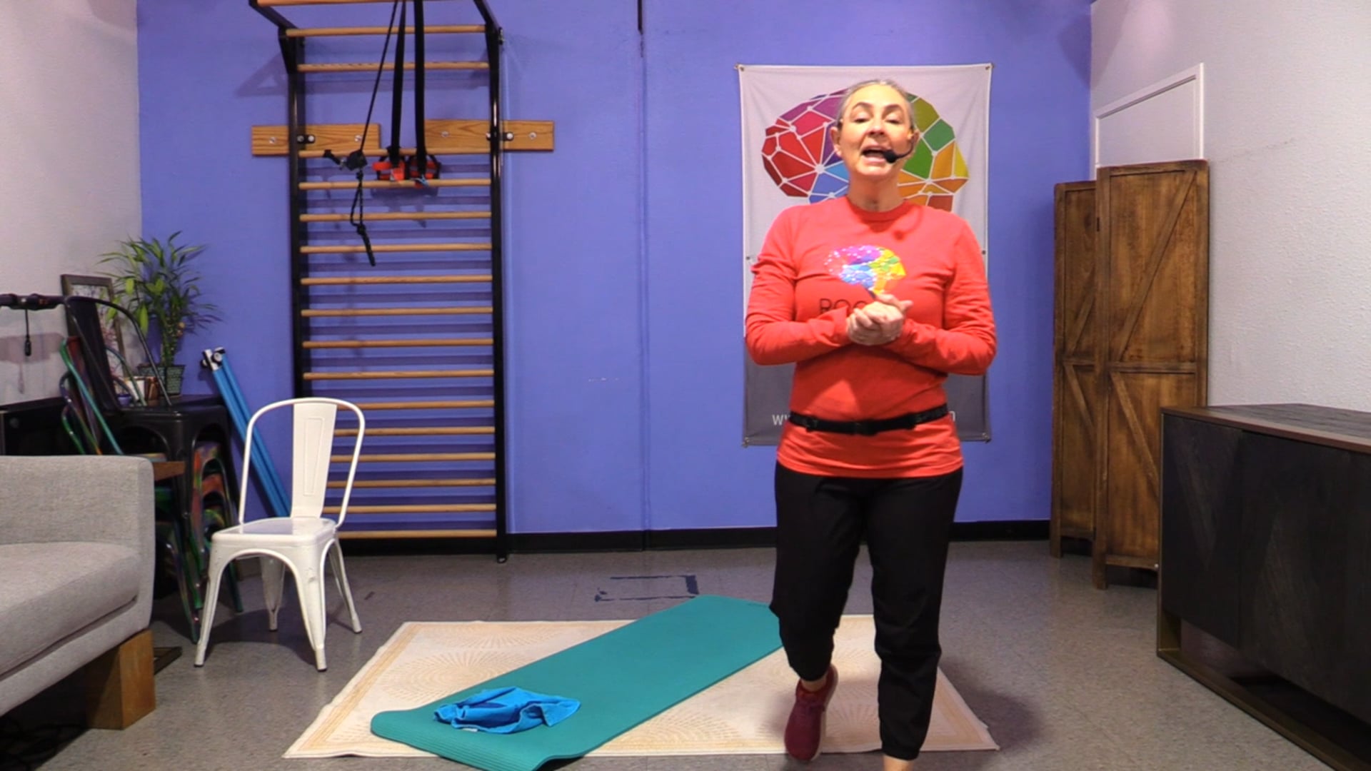 12-12-25 PWR! Moves ~ Friday ~ 15 Minutes of Floor Mobility with Claire!