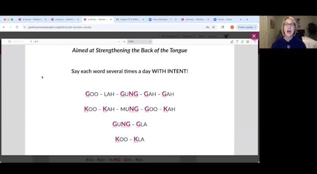 1-29-26 Speech ~ Voice ~ Breathing ~ ...