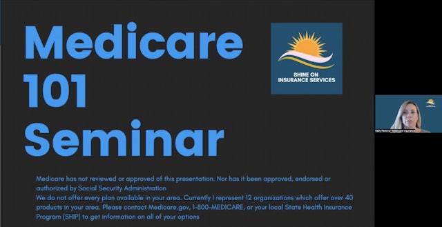 September 2023 ~ Medicare 101 ~ Educational Lecture