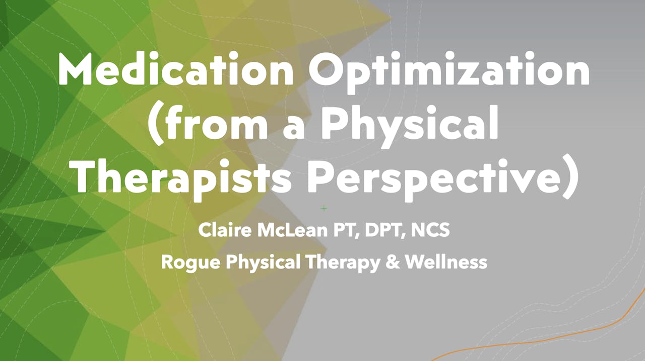 Medication Optimization Educational Package