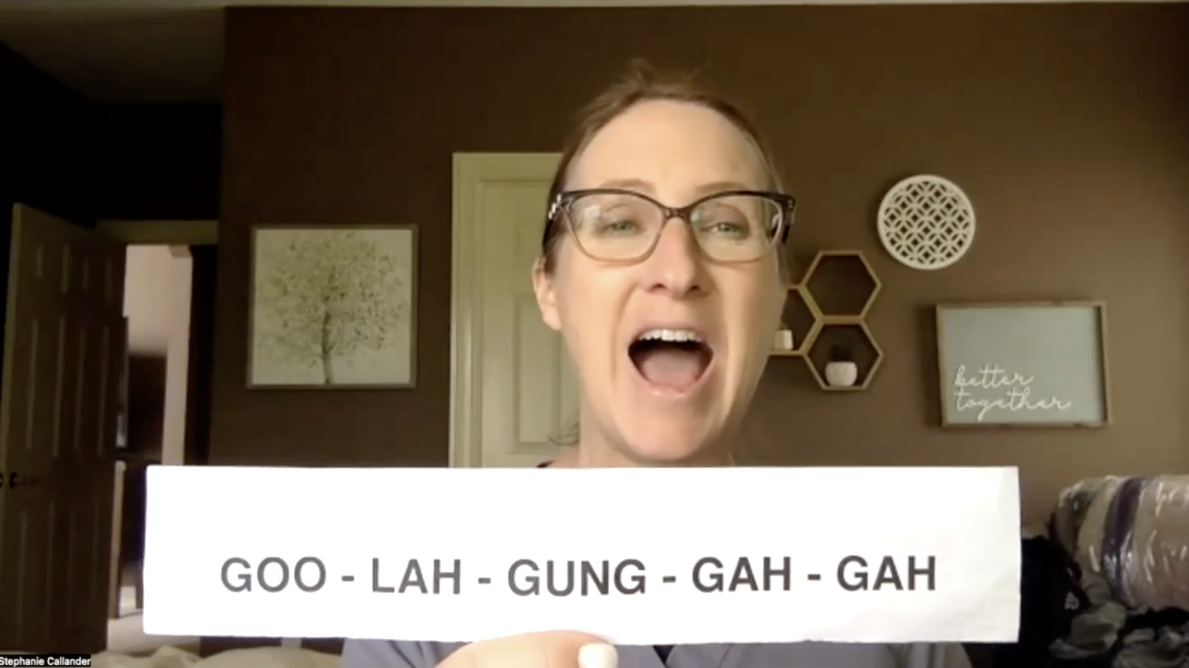 5-16-23 Speech Class ~ The Breather, Vocal Drills and Facial Muscle Training!