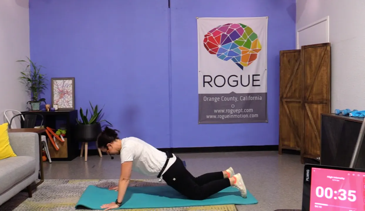 Routine Rogue 8-11-23 HIIT ~ Friday ~ 30 Minutes of Balance + Posture with Claire ...