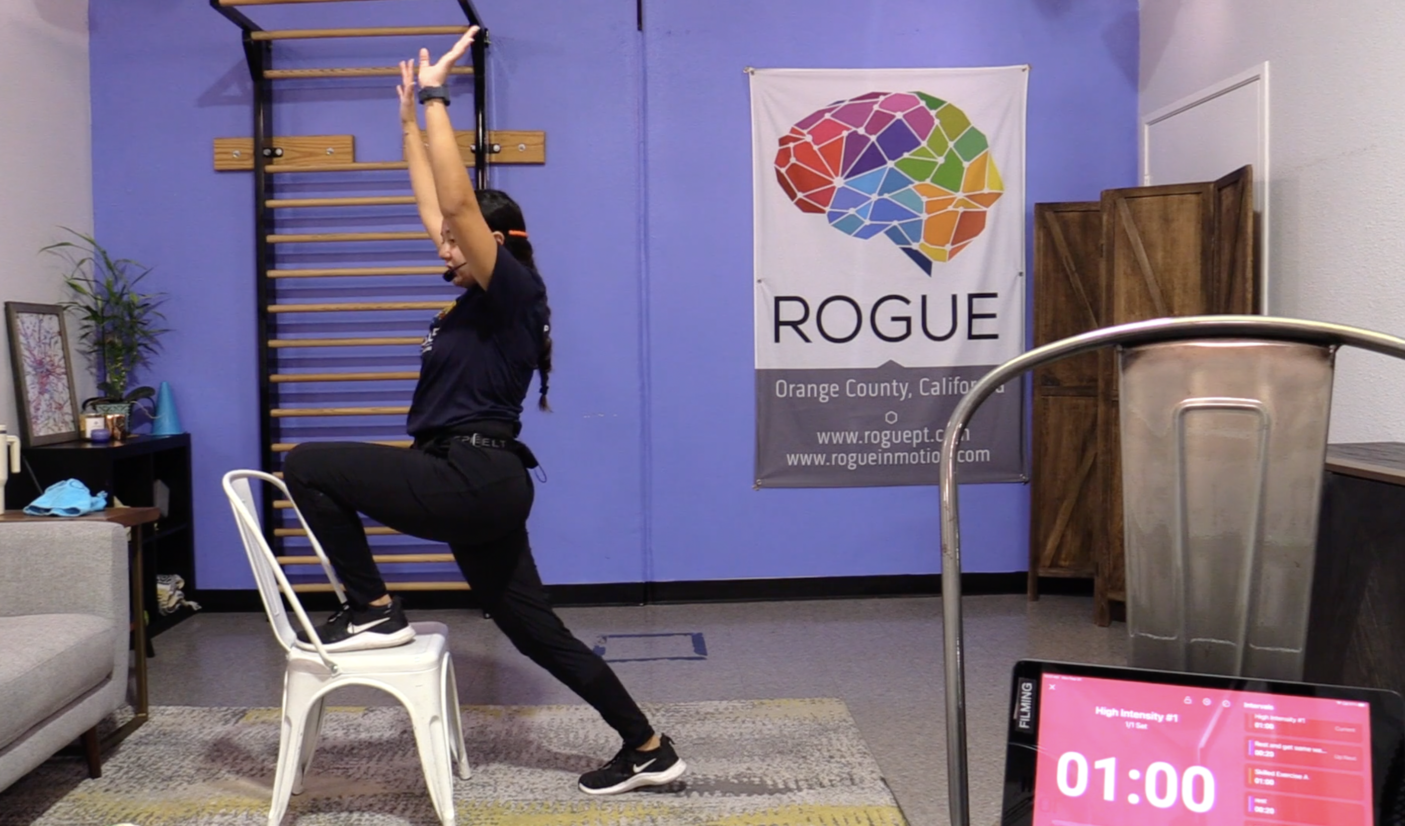 9-25-23 HIIT with Household Items (Weighted Bag) with Madi!