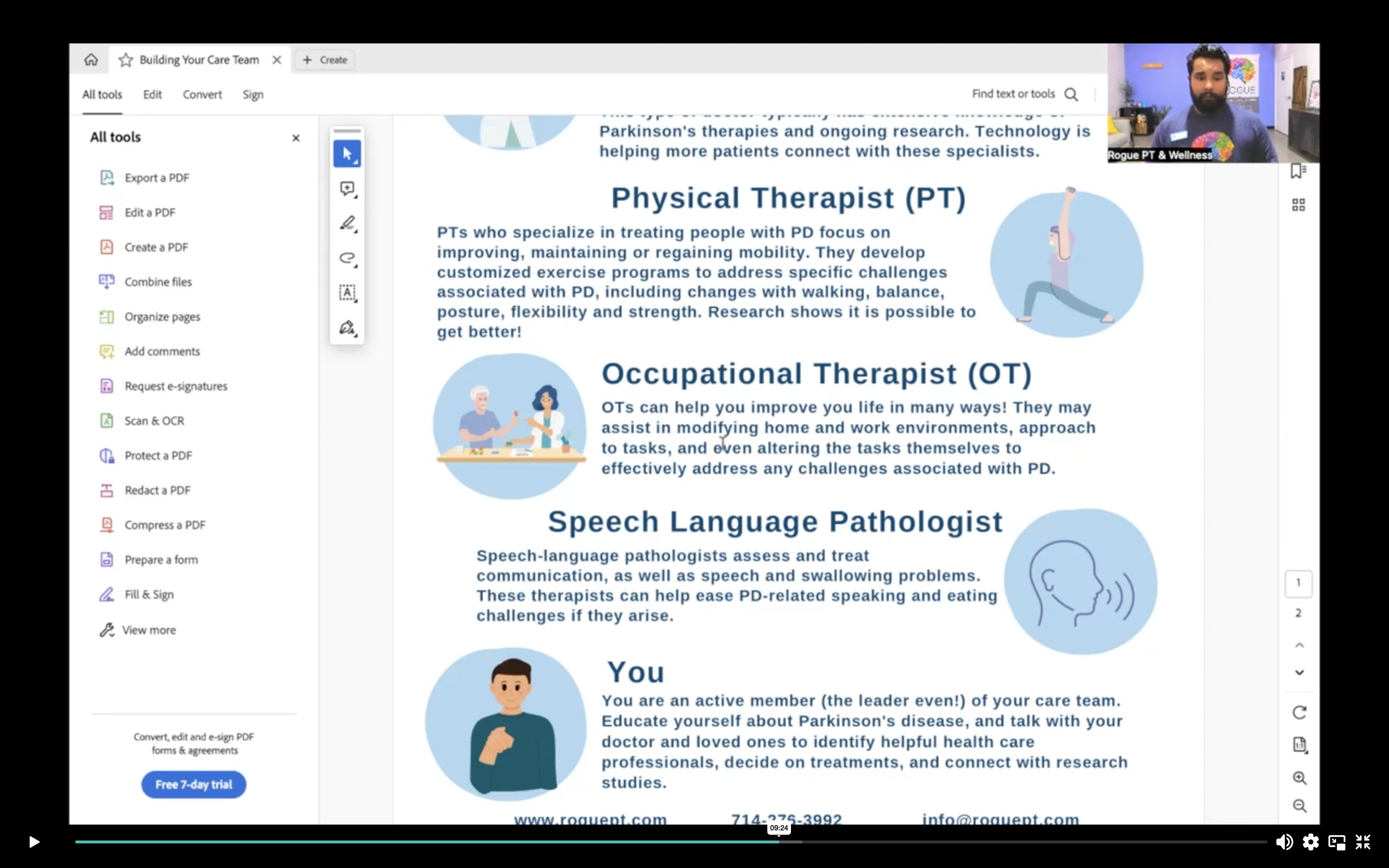 Living Well with Parkinson's Series ~ Building Your Care Team Recap!