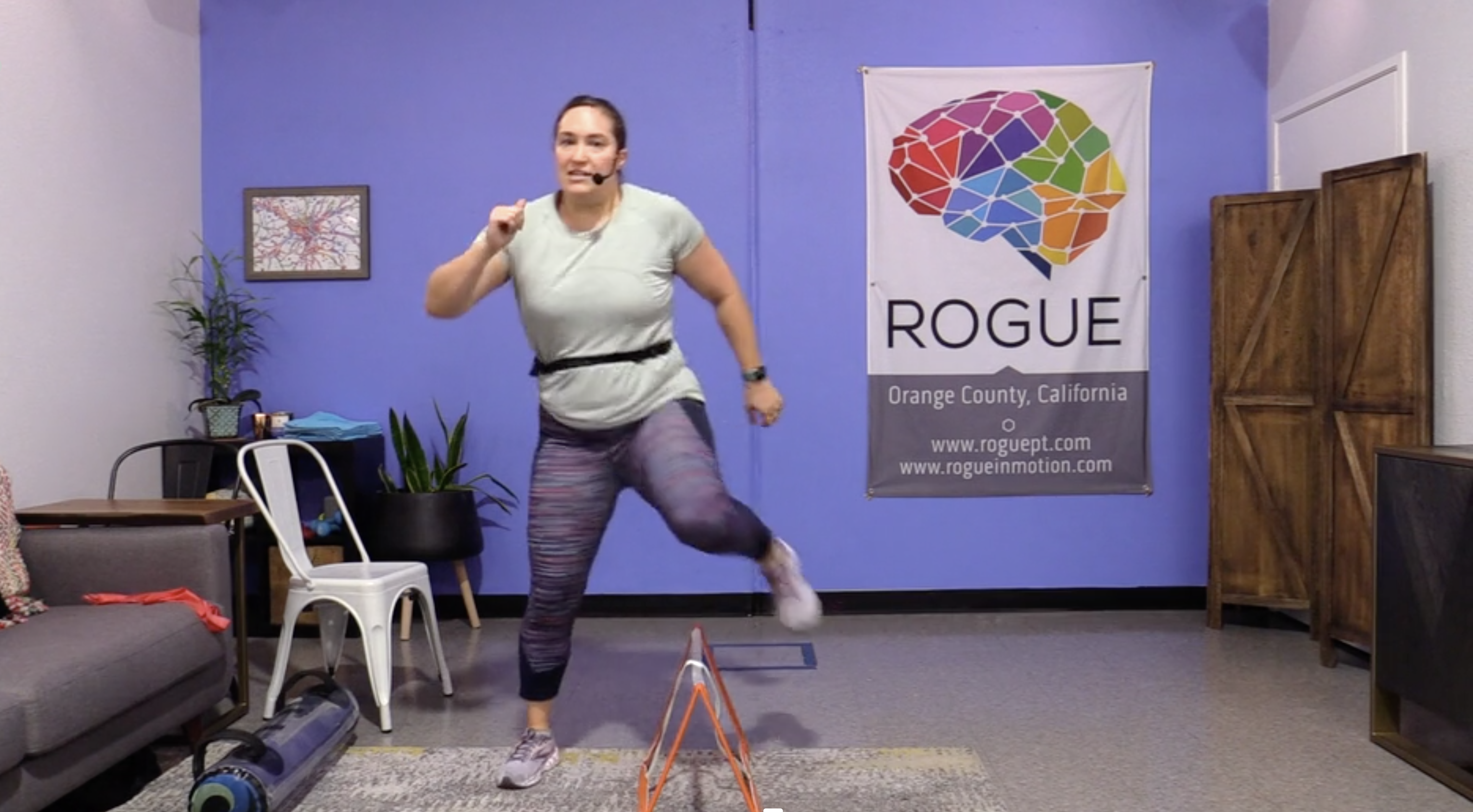 11-2-22 HIIT with Small Equipment - 20 lbs in Tidal Tank with Alyx!